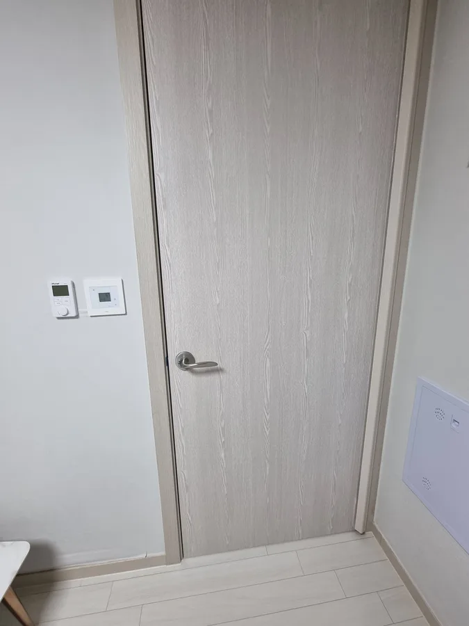 방문구멍복원 표면 마무리 상태 복원 후